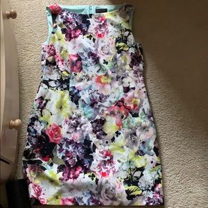 EUC Tahari Arthur S Levine shift dress 12P